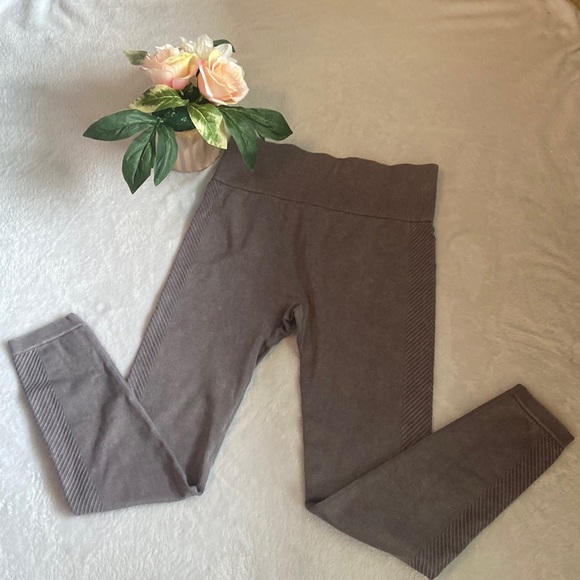 Mono B Pants - NICE MONO B Size L High Waist Gray Leggings